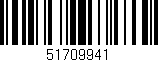Código de barras (EAN, GTIN, SKU, ISBN): '51709941'