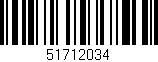 Código de barras (EAN, GTIN, SKU, ISBN): '51712034'