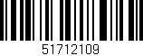 Código de barras (EAN, GTIN, SKU, ISBN): '51712109'