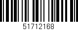 Código de barras (EAN, GTIN, SKU, ISBN): '51712168'