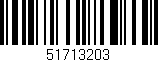 Código de barras (EAN, GTIN, SKU, ISBN): '51713203'