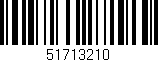 Código de barras (EAN, GTIN, SKU, ISBN): '51713210'