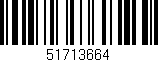 Código de barras (EAN, GTIN, SKU, ISBN): '51713664'