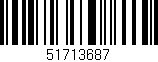 Código de barras (EAN, GTIN, SKU, ISBN): '51713687'