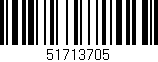 Código de barras (EAN, GTIN, SKU, ISBN): '51713705'