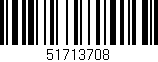 Código de barras (EAN, GTIN, SKU, ISBN): '51713708'