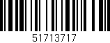 Código de barras (EAN, GTIN, SKU, ISBN): '51713717'