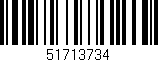 Código de barras (EAN, GTIN, SKU, ISBN): '51713734'