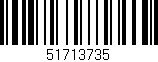 Código de barras (EAN, GTIN, SKU, ISBN): '51713735'