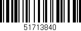 Código de barras (EAN, GTIN, SKU, ISBN): '51713840'