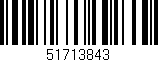 Código de barras (EAN, GTIN, SKU, ISBN): '51713843'
