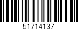Código de barras (EAN, GTIN, SKU, ISBN): '51714137'
