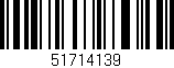 Código de barras (EAN, GTIN, SKU, ISBN): '51714139'