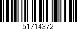 Código de barras (EAN, GTIN, SKU, ISBN): '51714372'