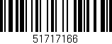 Código de barras (EAN, GTIN, SKU, ISBN): '51717166'