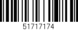 Código de barras (EAN, GTIN, SKU, ISBN): '51717174'