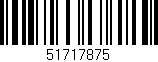 Código de barras (EAN, GTIN, SKU, ISBN): '51717875'