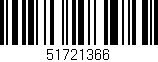 Código de barras (EAN, GTIN, SKU, ISBN): '51721366'