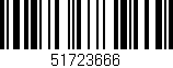 Código de barras (EAN, GTIN, SKU, ISBN): '51723666'