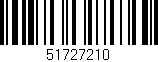 Código de barras (EAN, GTIN, SKU, ISBN): '51727210'