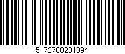 Código de barras (EAN, GTIN, SKU, ISBN): '5172780201894'