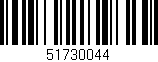 Código de barras (EAN, GTIN, SKU, ISBN): '51730044'