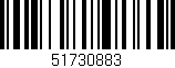 Código de barras (EAN, GTIN, SKU, ISBN): '51730883'