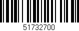 Código de barras (EAN, GTIN, SKU, ISBN): '51732700'
