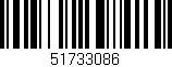 Código de barras (EAN, GTIN, SKU, ISBN): '51733086'