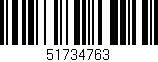 Código de barras (EAN, GTIN, SKU, ISBN): '51734763'