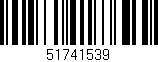 Código de barras (EAN, GTIN, SKU, ISBN): '51741539'