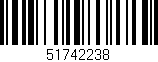 Código de barras (EAN, GTIN, SKU, ISBN): '51742238'
