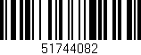 Código de barras (EAN, GTIN, SKU, ISBN): '51744082'