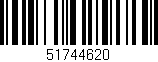 Código de barras (EAN, GTIN, SKU, ISBN): '51744620'