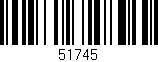 Código de barras (EAN, GTIN, SKU, ISBN): '51745'