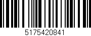Código de barras (EAN, GTIN, SKU, ISBN): '5175420841'