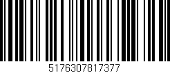 Código de barras (EAN, GTIN, SKU, ISBN): '5176307817377'