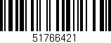 Código de barras (EAN, GTIN, SKU, ISBN): '51766421'