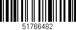 Código de barras (EAN, GTIN, SKU, ISBN): '51766482'