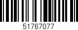 Código de barras (EAN, GTIN, SKU, ISBN): '51767077'