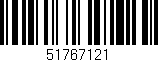 Código de barras (EAN, GTIN, SKU, ISBN): '51767121'
