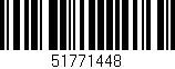 Código de barras (EAN, GTIN, SKU, ISBN): '51771448'