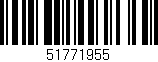 Código de barras (EAN, GTIN, SKU, ISBN): '51771955'