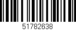 Código de barras (EAN, GTIN, SKU, ISBN): '51782638'