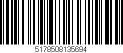 Código de barras (EAN, GTIN, SKU, ISBN): '5178508135694'