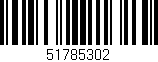 Código de barras (EAN, GTIN, SKU, ISBN): '51785302'
