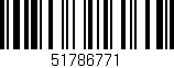 Código de barras (EAN, GTIN, SKU, ISBN): '51786771'