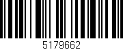 Código de barras (EAN, GTIN, SKU, ISBN): '5179662'