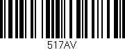 Código de barras (EAN, GTIN, SKU, ISBN): '517AV'