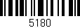 Código de barras (EAN, GTIN, SKU, ISBN): '5180'